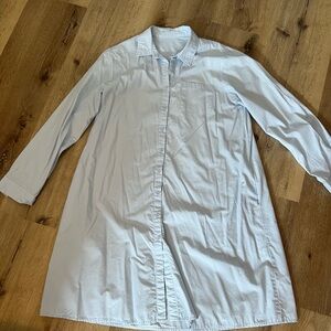Light Blue Women’s Shirt Dress